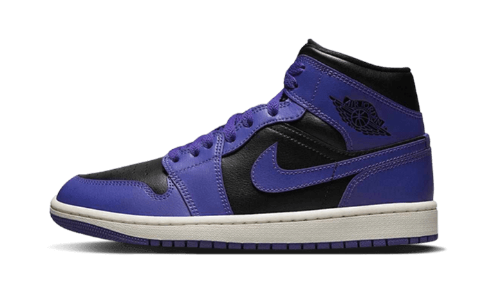 Air Jordan 1 Mid Purple Black - NEWTREATS - SNEAKERS STORE