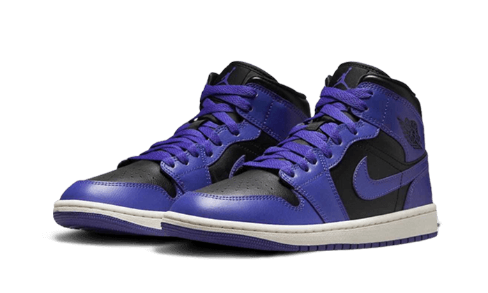 Air Jordan 1 Mid Purple Black - NEWTREATS - SNEAKERS STORE