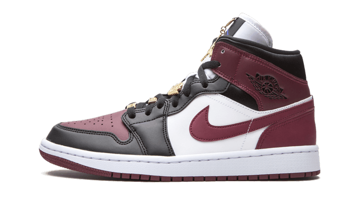 Air Jordan 1 Mid SE Black Dark Beetroot - NEWTREATS - SNEAKERS STORE