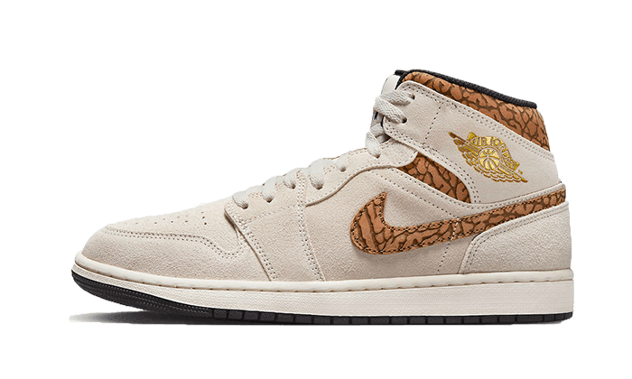 Air Jordan 1 Mid SE Brown Elephant - NEWTREATS - SNEAKERS STORE