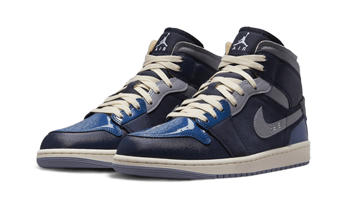 Air Jordan 1 Mid SE Craft Obsidian - NEWTREATS - SNEAKERS STORE