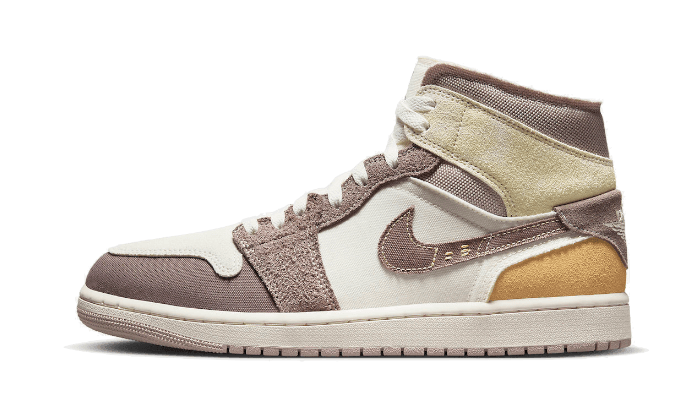 Air Jordan 1 Mid SE Craft Sail Taupe Haze - NEWTREATS - SNEAKERS STORE