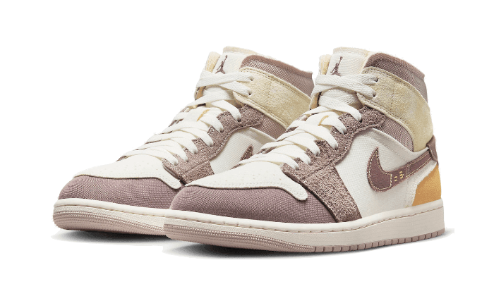 Air Jordan 1 Mid SE Craft Sail Taupe Haze - NEWTREATS - SNEAKERS STORE