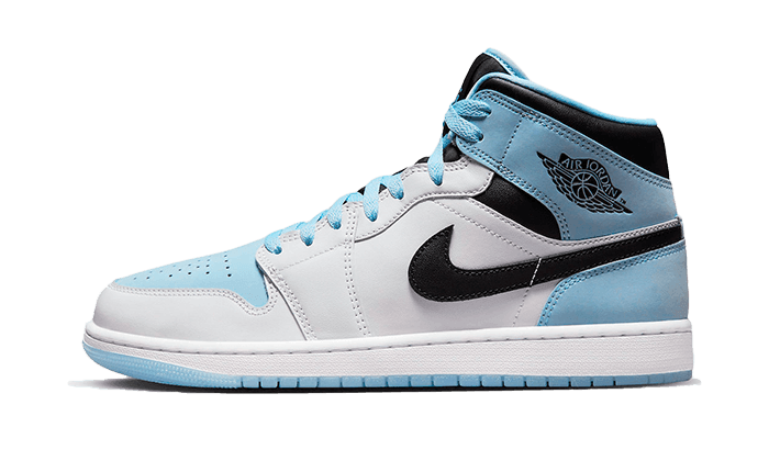 Air Jordan 1 Mid SE Ice Blue Black - NEWTREATS - SNEAKERS STORE