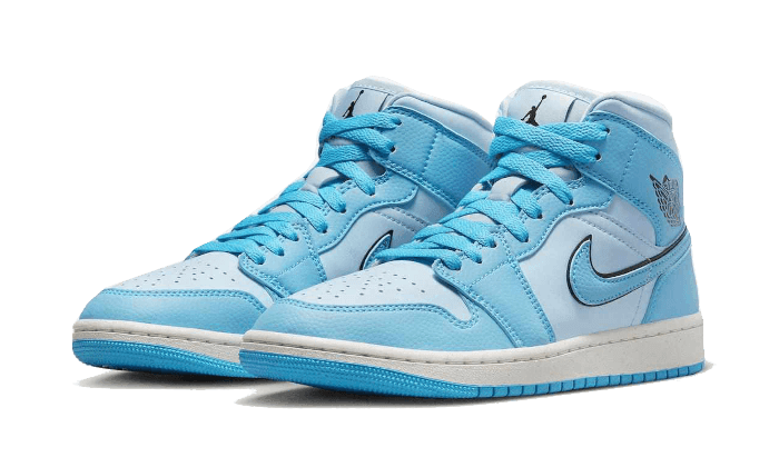 Air Jordan 1 Mid SE Ice Blue - NEWTREATS - SNEAKERS STORE