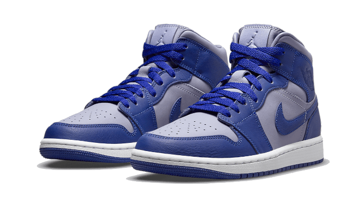 Air Jordan 1 Mid SE Iron Purple Deep Royal - NEWTREATS - SNEAKERS STORE