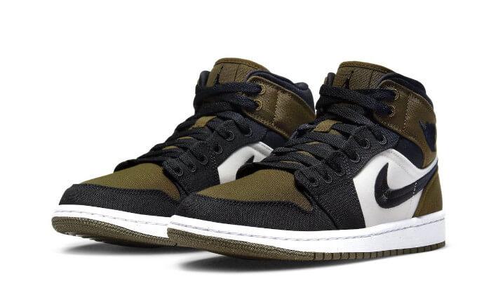 Air Jordan 1 Mid SE Light Olive - NEWTREATS - SNEAKERS STORE