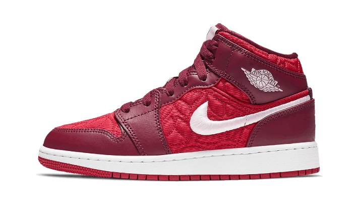 Air Jordan 1 Mid SE Red Quilt - NEWTREATS - SNEAKERS STORE