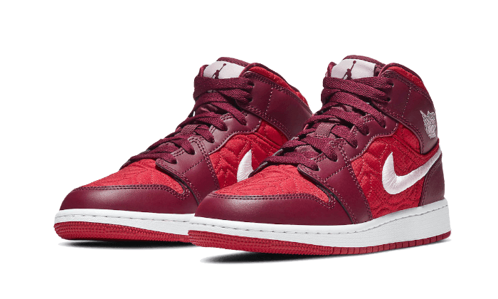 Air Jordan 1 Mid SE Red Quilt - NEWTREATS - SNEAKERS STORE