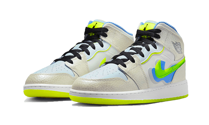 Air Jordan 1 Mid SE Warped Swoosh - NEWTREATS - SNEAKERS STORE