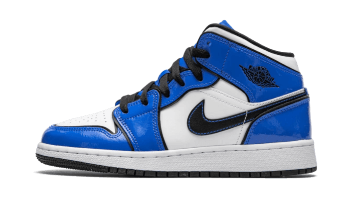 Air Jordan 1 Mid Signal Blue - NEWTREATS - SNEAKERS STORE