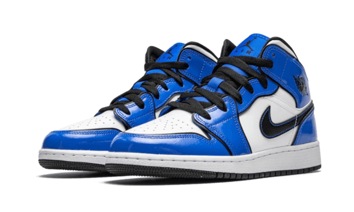 Air Jordan 1 Mid Signal Blue - NEWTREATS - SNEAKERS STORE