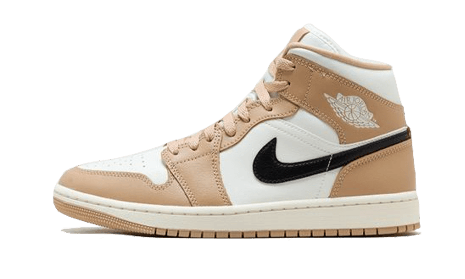 Air Jordan 1 Mid Tan Black - NEWTREATS - SNEAKERS STORE