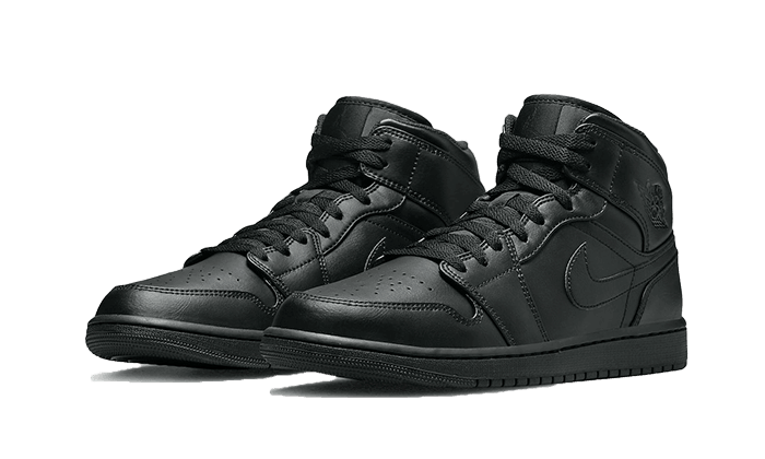 Air Jordan 1 Mid Triple Black (2022) - NEWTREATS - SNEAKERS STORE