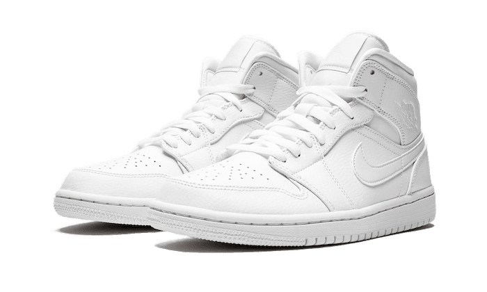 Air Jordan 1 Mid Triple White (2020) - NEWTREATS - SNEAKERS STORE