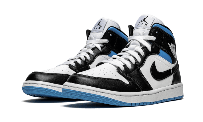 Air Jordan 1 Mid University Black White - NEWTREATS - SNEAKERS STORE