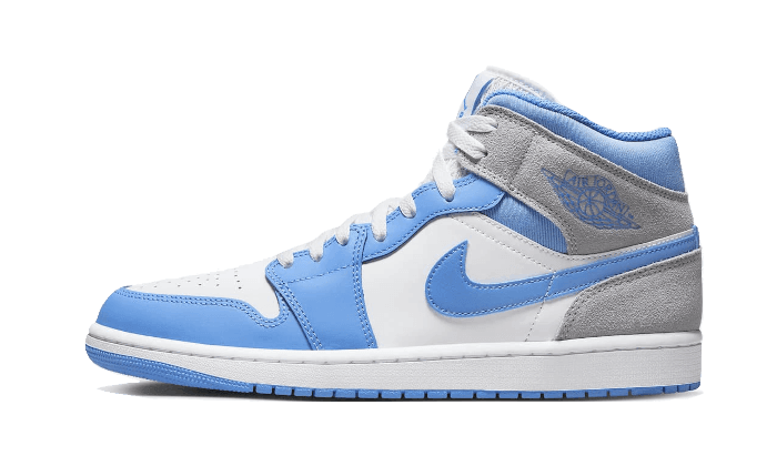 Air Jordan 1 Mid University Blue Grey - NEWTREATS - SNEAKERS STORE