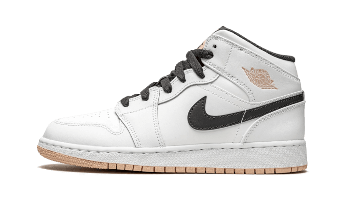 Air Jordan 1 Mid White Arctic Orange - NEWTREATS - SNEAKERS STORE