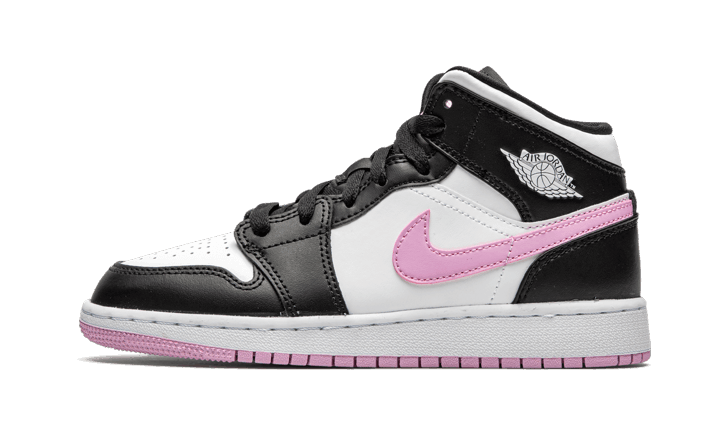 Air Jordan 1 Mid White Black Light Arctic Pink - NEWTREATS - SNEAKERS STORE