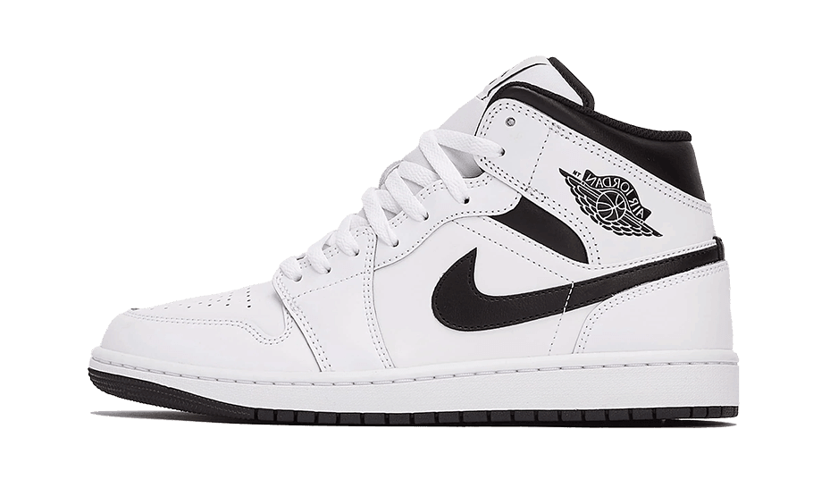 Air Jordan 1 Mid White Black - NEWTREATS - SNEAKERS STORE