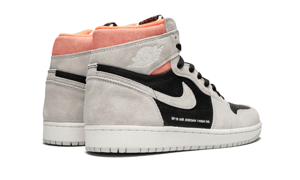 Air Jordan 1 Retro High Neutral Grey Hyper Crimson - NEWTREATS - SNEAKERS STORE