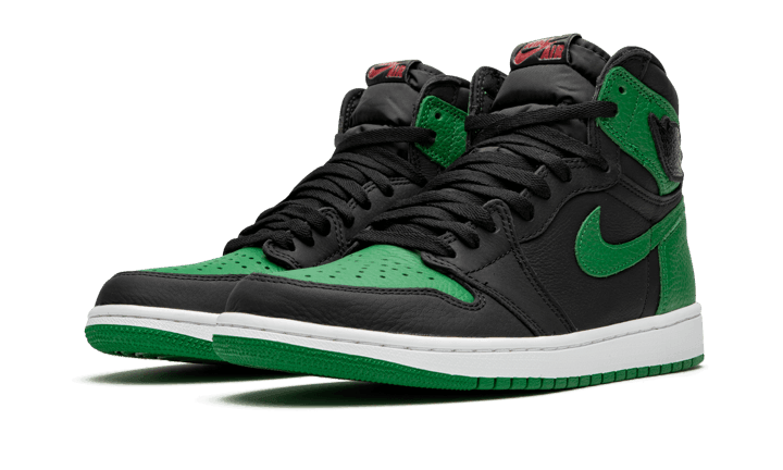 Air Jordan 1 Retro High OG Pine Green Black - NEWTREATS - SNEAKERS STORE