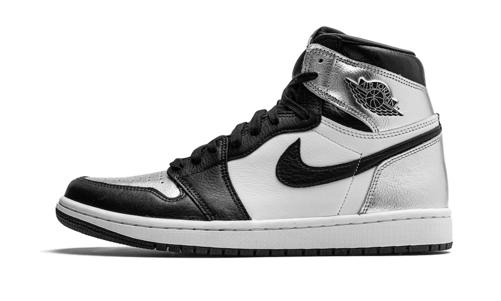 Air Jordan 1 Retro High Silver Toe - NEWTREATS - SNEAKERS STORE