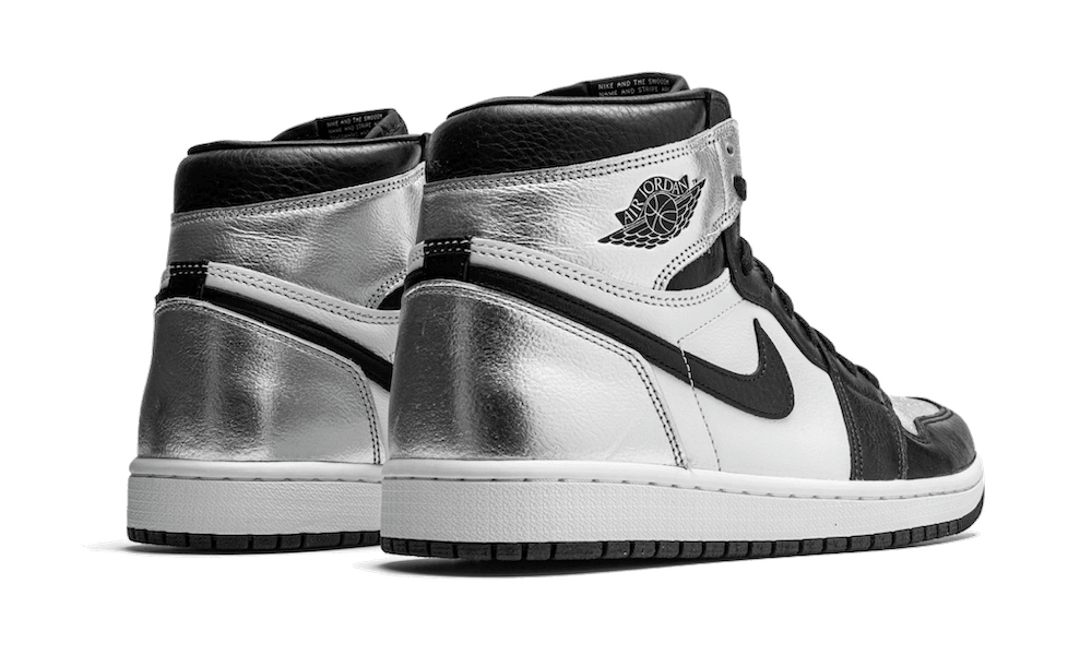 Air Jordan 1 Retro High Silver Toe - NEWTREATS - SNEAKERS STORE