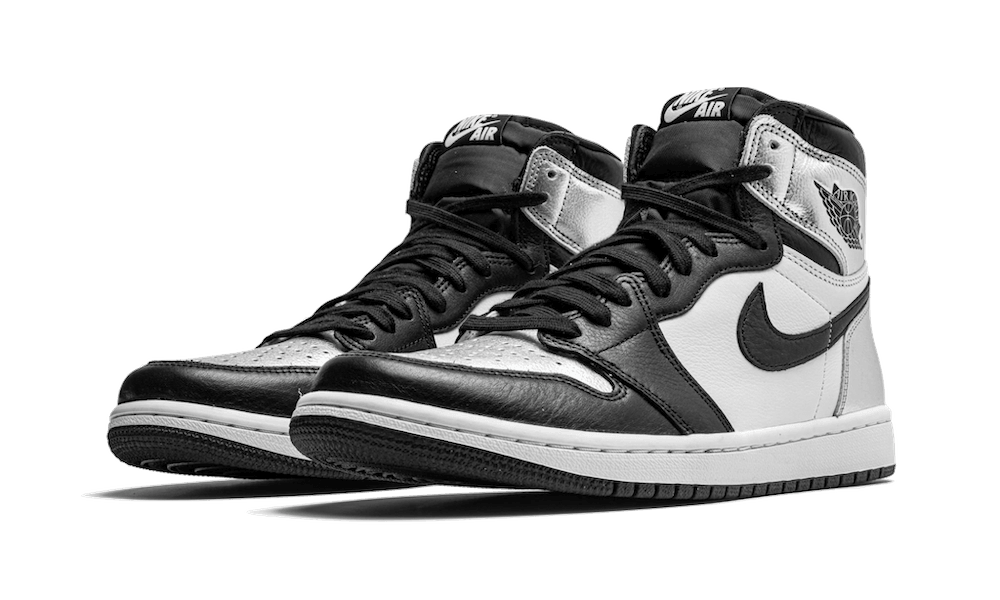 Air Jordan 1 Retro High Silver Toe - NEWTREATS - SNEAKERS STORE