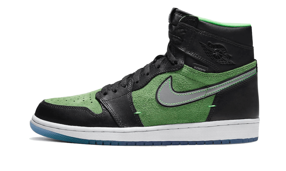 Air Jordan 1 Retro High Zoom Black Green - NEWTREATS - SNEAKERS STORE