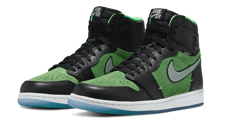 Air Jordan 1 Retro High Zoom Black Green - NEWTREATS - SNEAKERS STORE