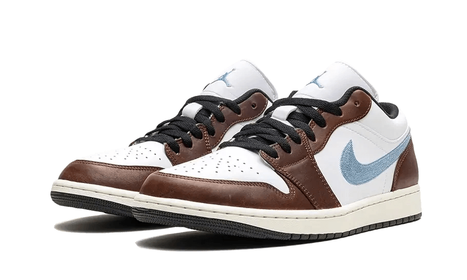 Air Jordan 1 Retro Low Brown Blue Grey - NEWTREATS - SNEAKERS STORE