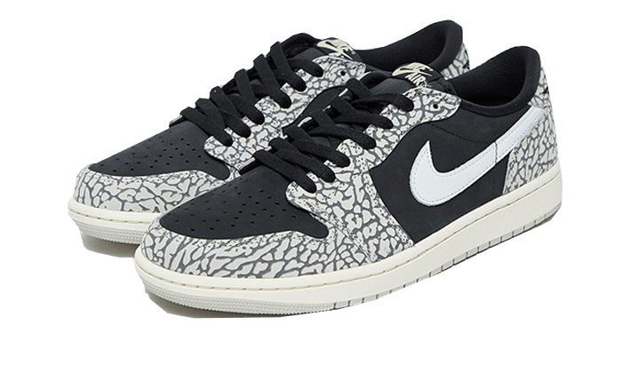 Air Jordan 1 Retro Low OG Black Cement - NEWTREATS - SNEAKERS STORE