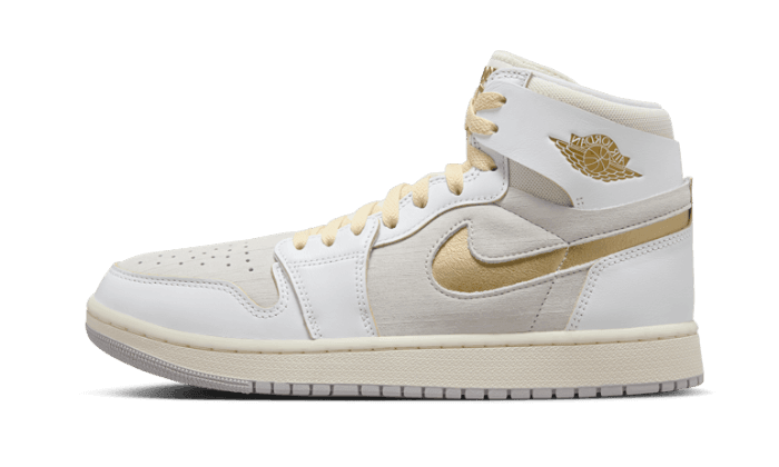 Air Jordan 1 Zoom Air CMFT 2 Grey Gold - NEWTREATS - SNEAKERS STORE