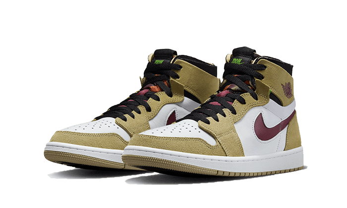 Air Jordan 1 Zoom CMFT Neutral Olive - NEWTREATS - SNEAKERS STORE