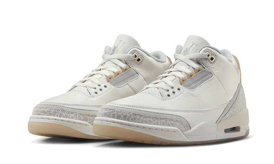 Air Jordan 3 Craft Ivory - NEWTREATS - SNEAKERS STORE