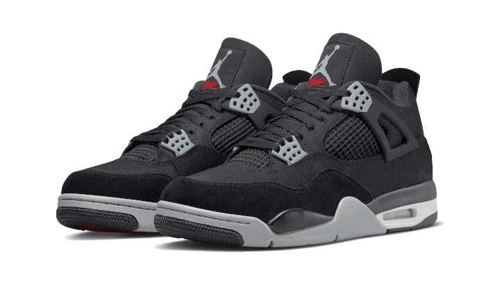 Air Jordan 4 Black Canvas - NEWTREATS - SNEAKERS STORE