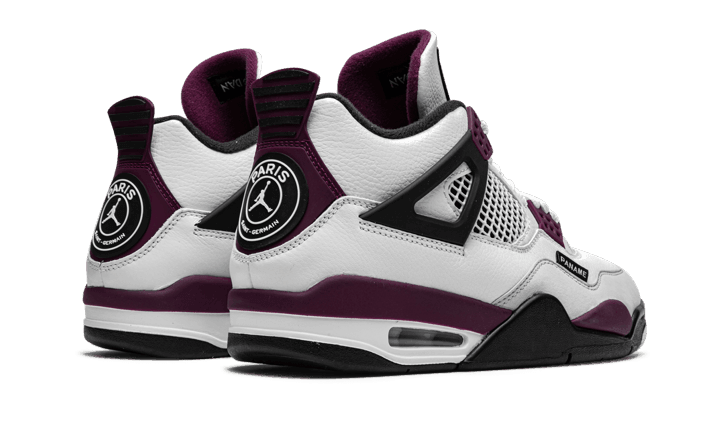 Air Jordan 4 PSG Neutral Grey Bordeaux - NEWTREATS - SNEAKERS STORE