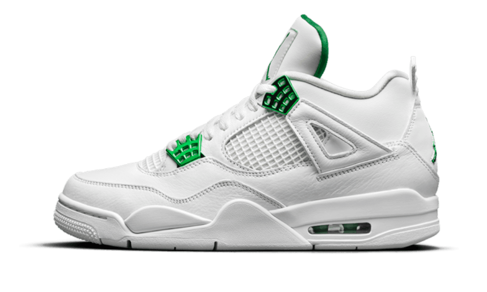 Air Jordan 4 Retro Metallic Green - NEWTREATS - SNEAKERS STORE