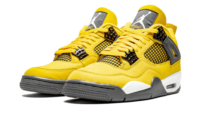 Air Jordan 4 Retro Tour Yellow (Lightning) - NEWTREATS - SNEAKERS STORE