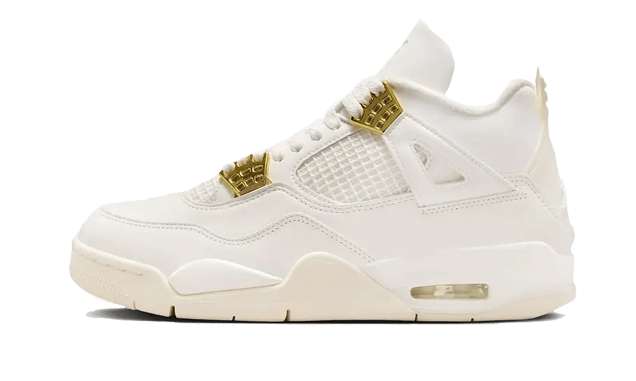 Air Jordan 4 Sail Metallic Gold - NEWTREATS - SNEAKERS STORE