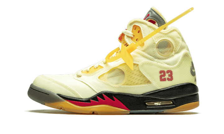 Air Jordan 5 Retro Off-White Sail - NEWTREATS - SNEAKERS STORE