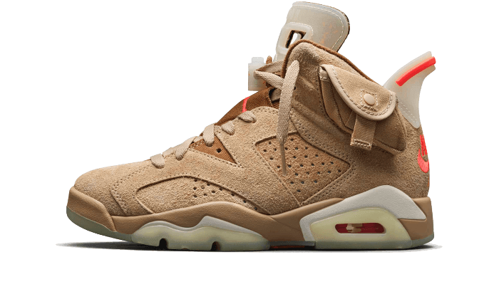 Air Jordan 6 Retro Travis Scott British Khaki - NEWTREATS - SNEAKERS STORE