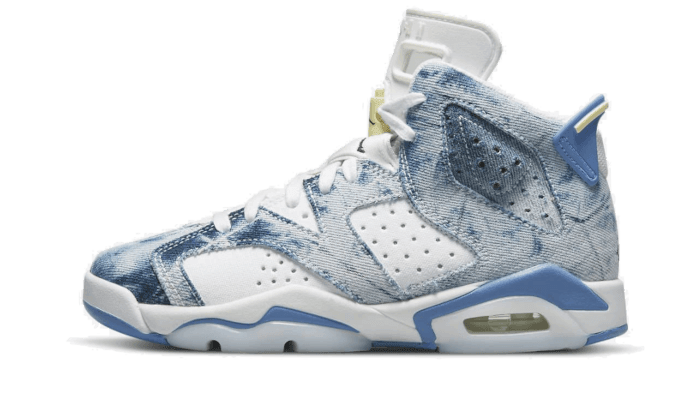 Air Jordan 6 Retro Washed Denim (2022) - NEWTREATS - SNEAKERS STORE