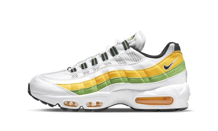 Air Max 95 Essential White Green Apple Tour Yellow - NEWTREATS - SNEAKERS STORE