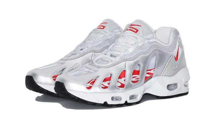 Air Max 96 Metallic Silver Supreme - NEWTREATS - SNEAKERS STORE