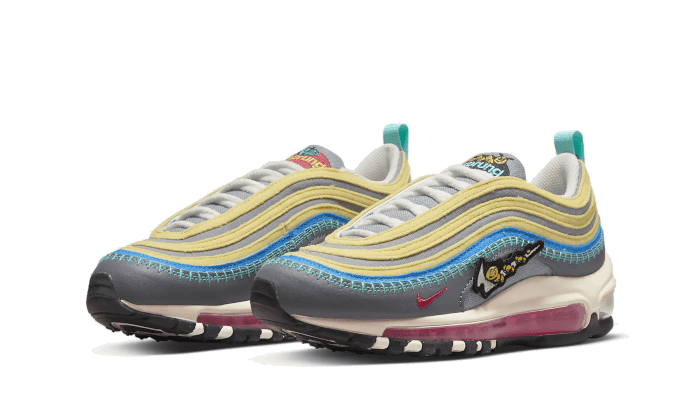 Air Max 97 Air Sprung Grey Celery - NEWTREATS - SNEAKERS STORE