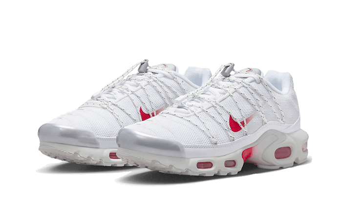 Air Max Plus Utility White Silver Red - NEWTREATS - SNEAKERS STORE