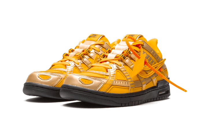 Air Rubber Dunk Off-White University Gold - NEWTREATS - SNEAKERS STORE