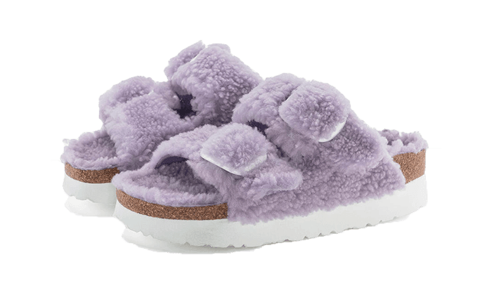 Arizona Big Buckle Shearling Purple Fog - NEWTREATS - SNEAKERS STORE